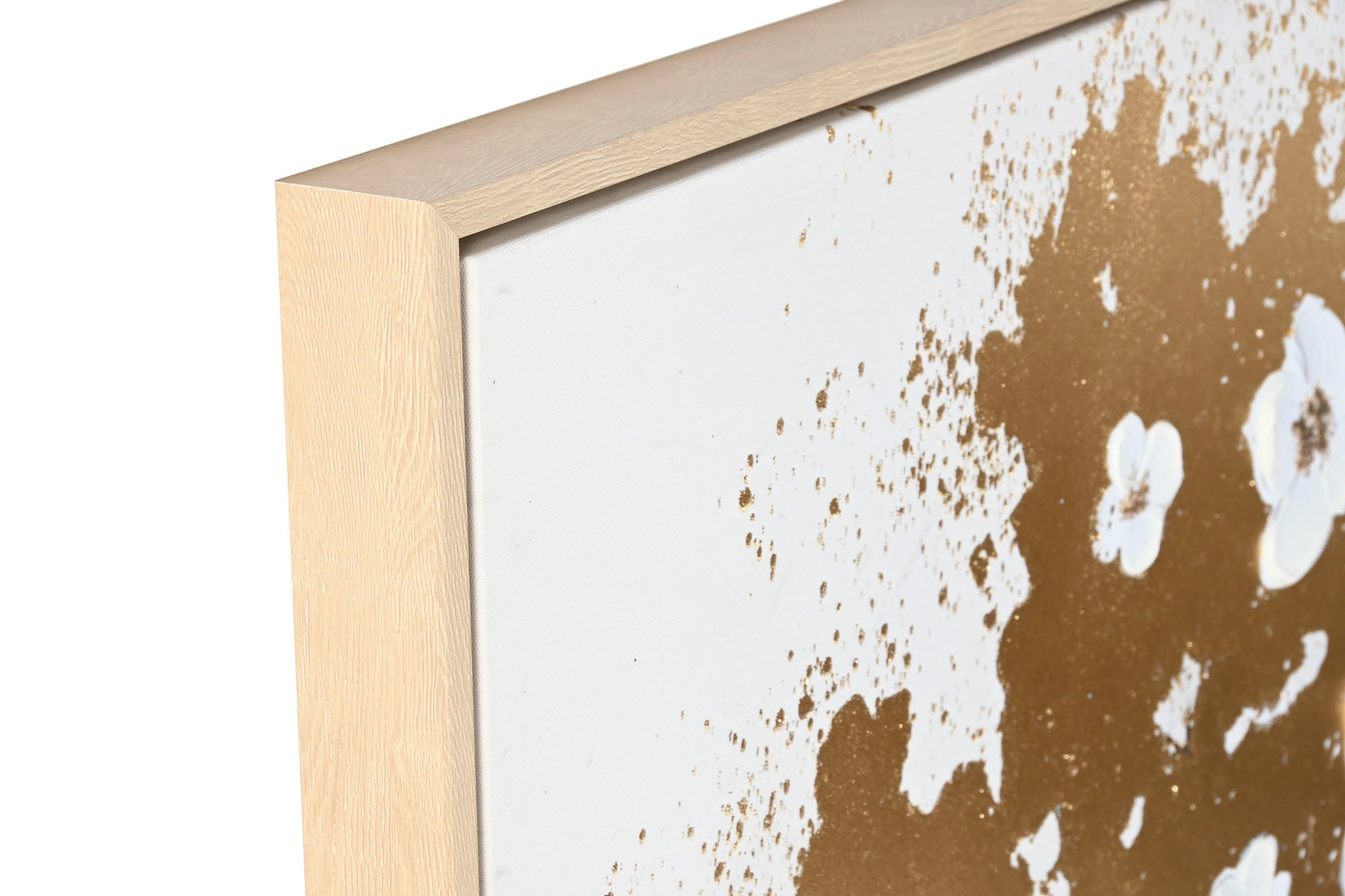 QUADRO ÁRVORE DOURADA 83X123CM