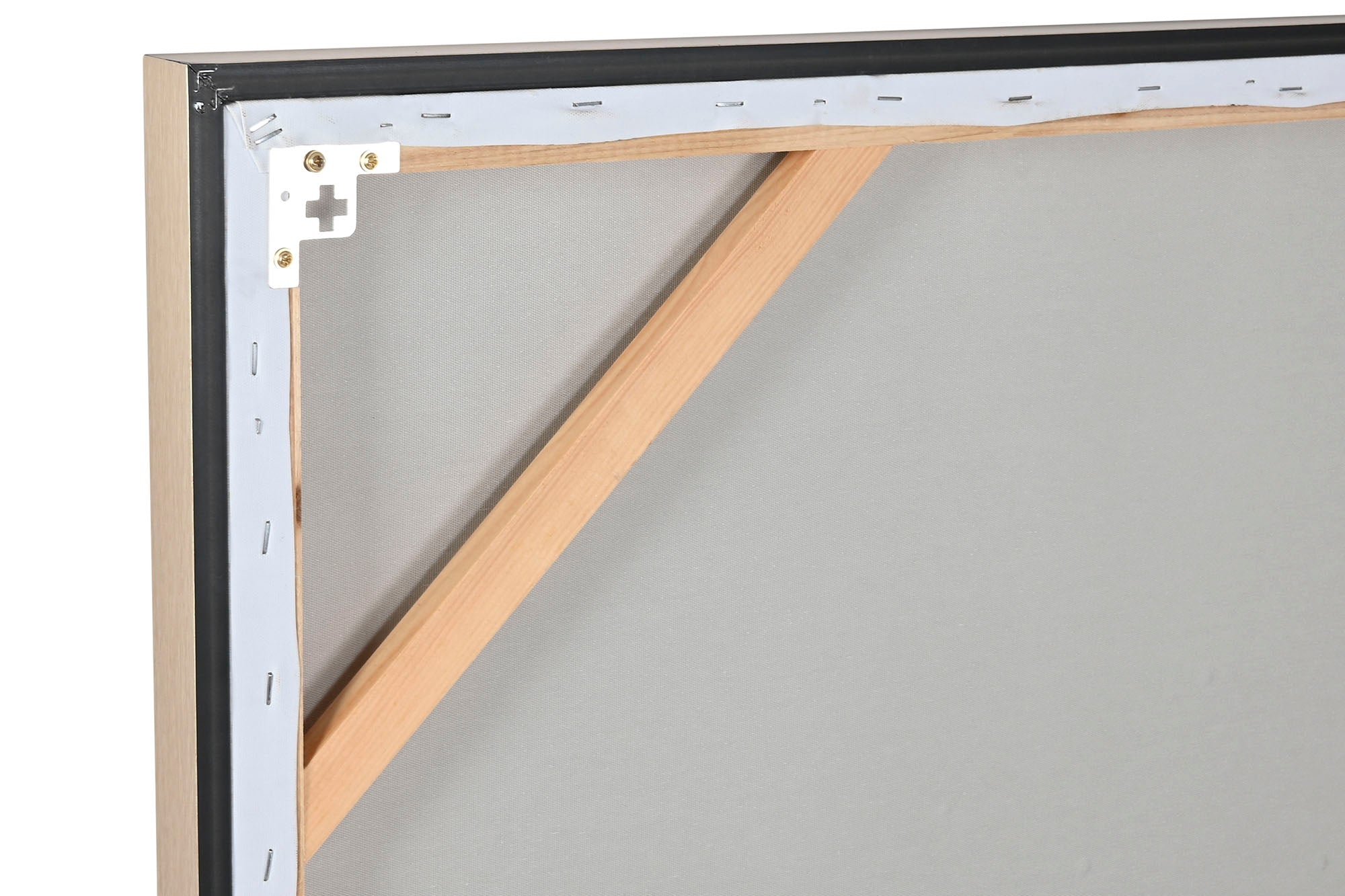 QUADRO ABSTRATO BEGE 90X120CM