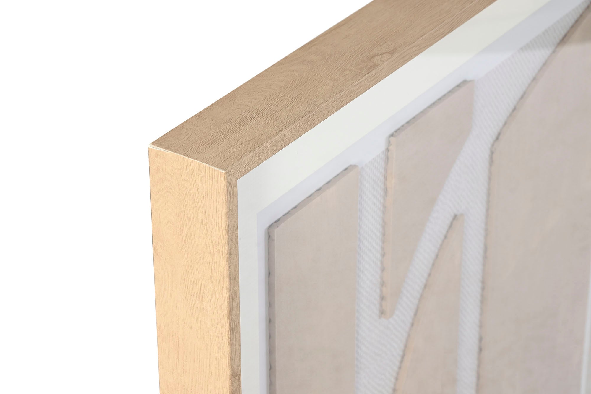 QUADRO ABSTRATO BEGE 60X80CM