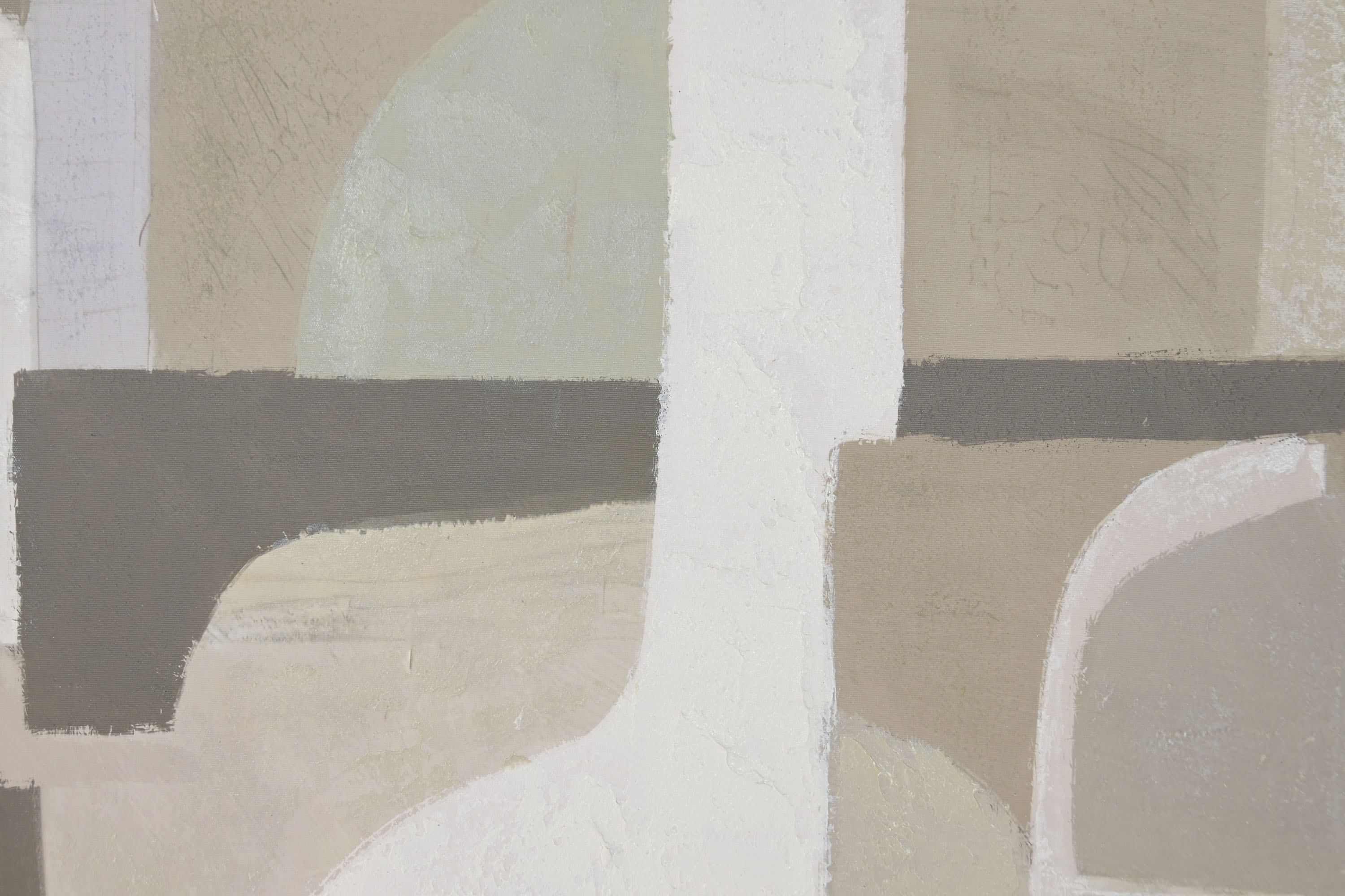 QUADRO ABSTRATO VERDE 103X143Cm