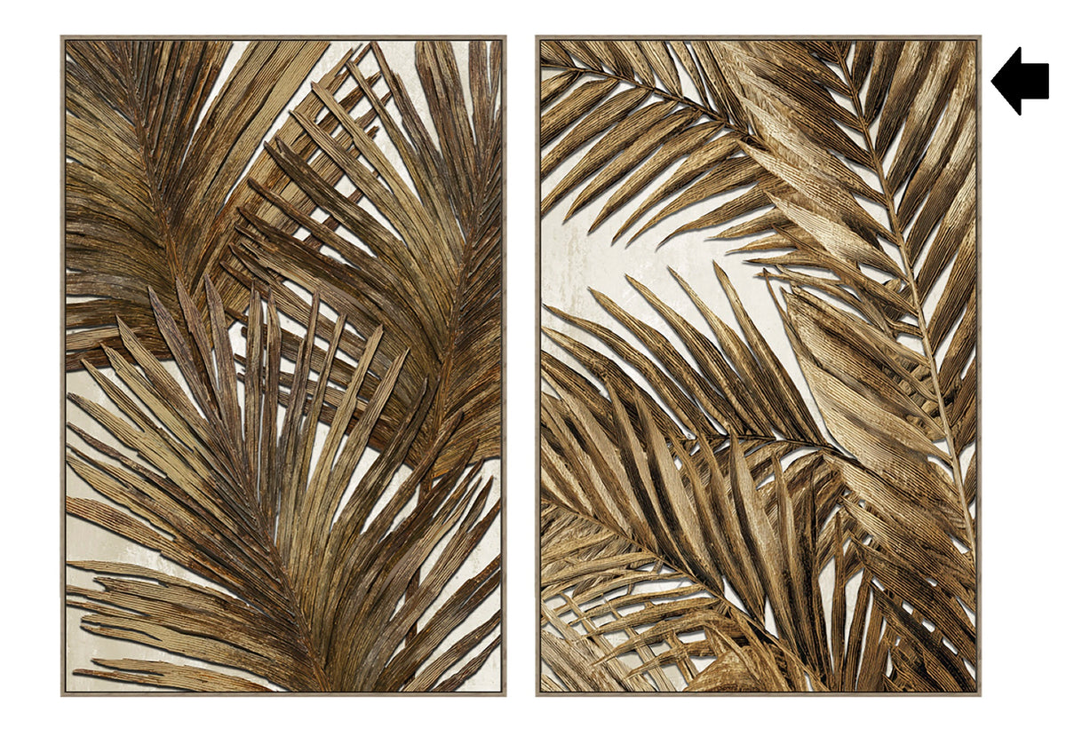 QUADRO PALMEIRAS 83X123Cm