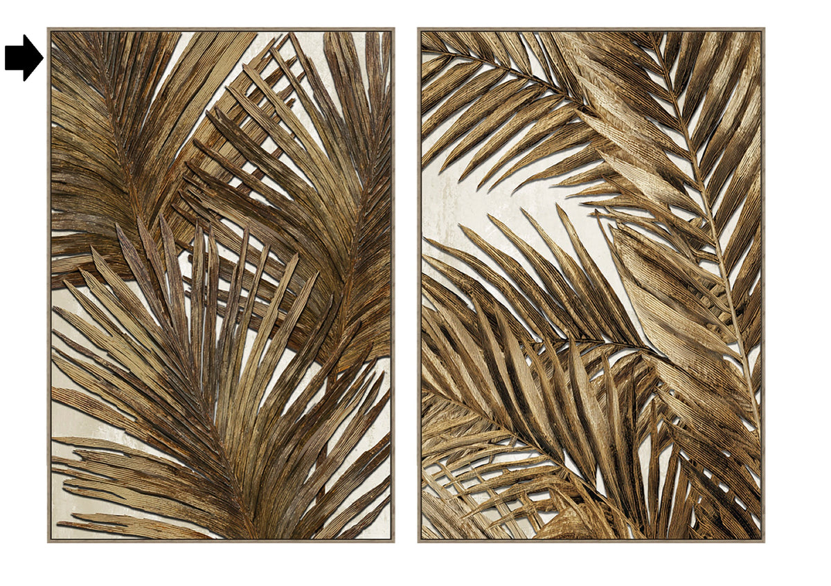QUADRO PALMEIRAS 83X123Cm