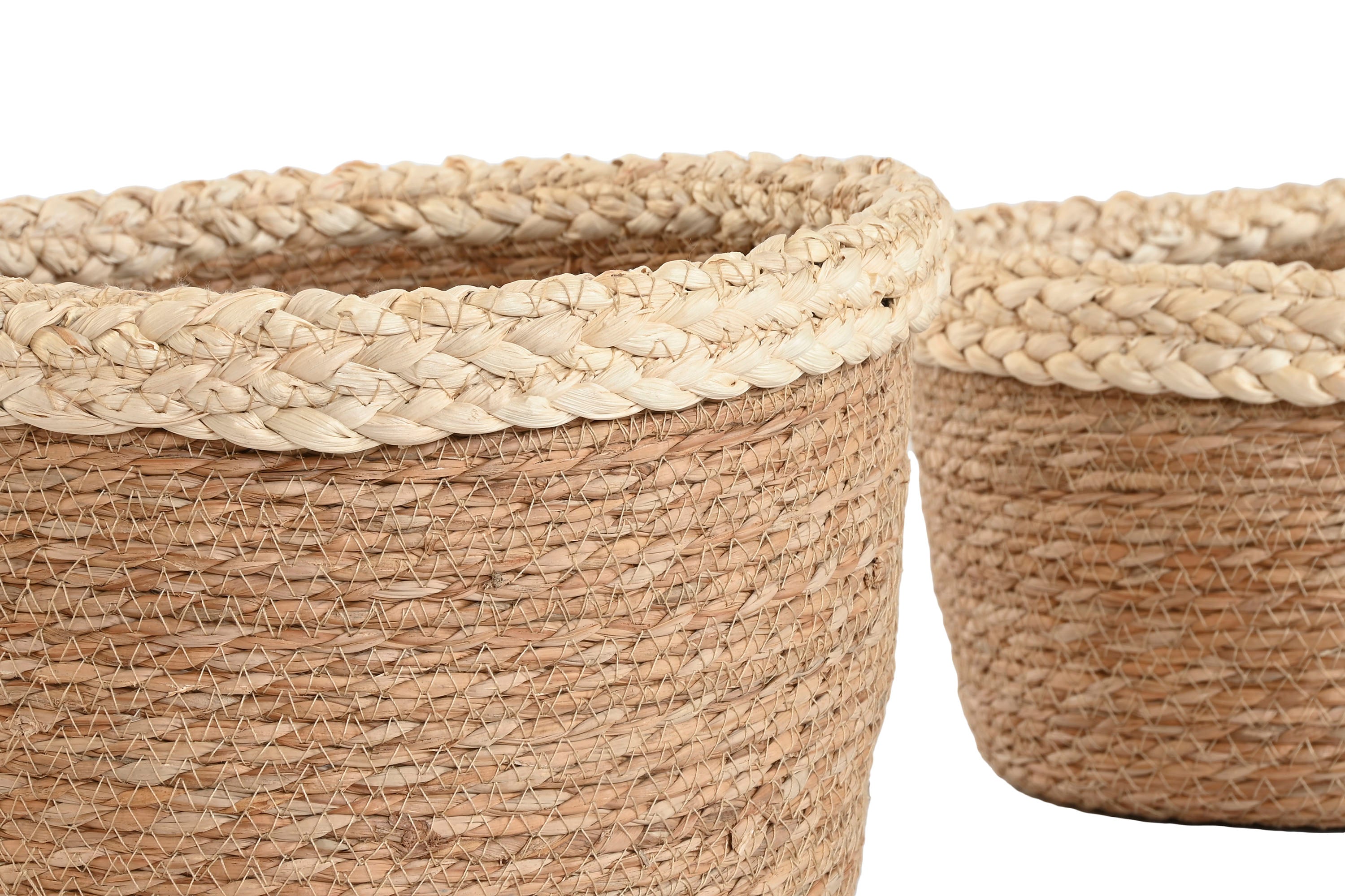 CESTO FIBRA NATURAL 23X14Cm