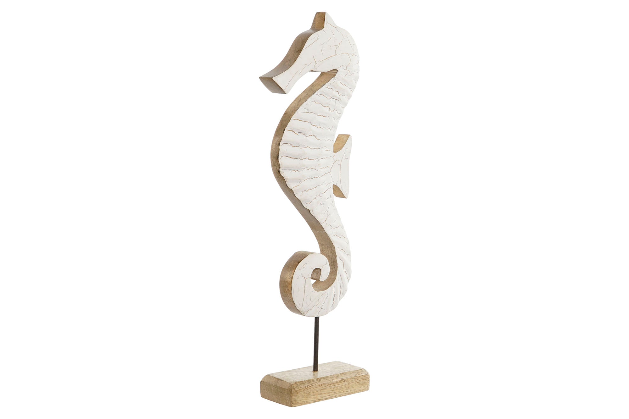 ESTATUETA CAVALO MARINHO MANGO 12X5X38Cm