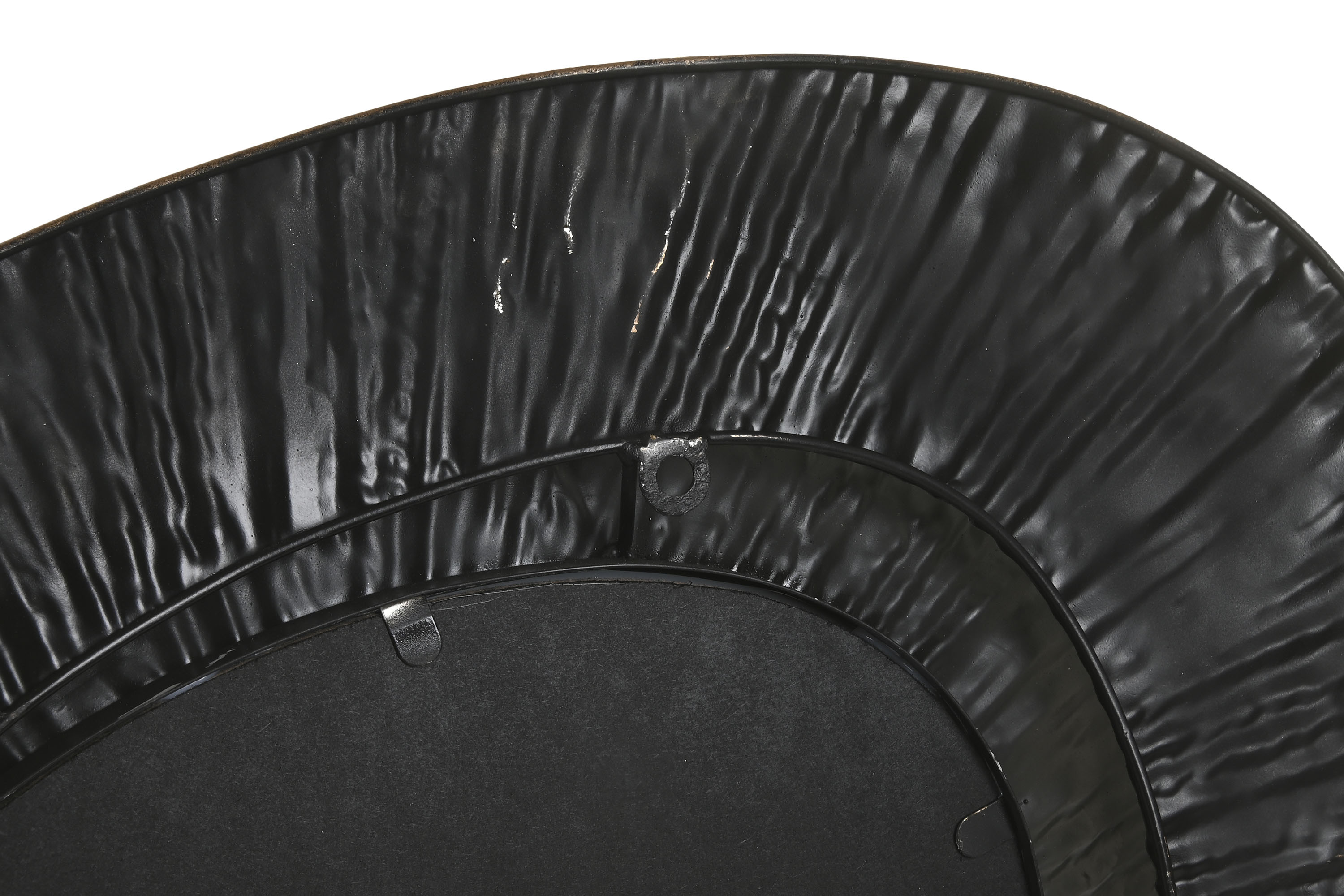 ESPELHO METAL BRANCO/DOURADO 59X7X79Cm