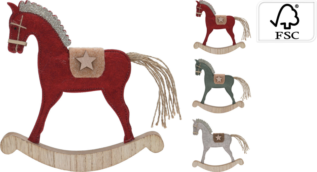 CAVALO DE BALOIÇO 22Cm