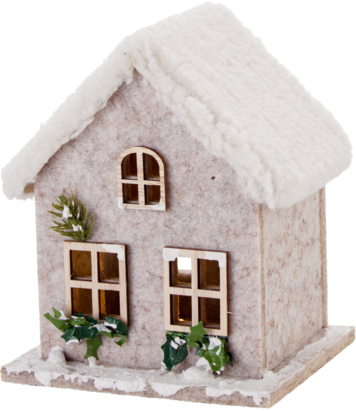 Casa com LED 13x11x16 cm (imagem 4)