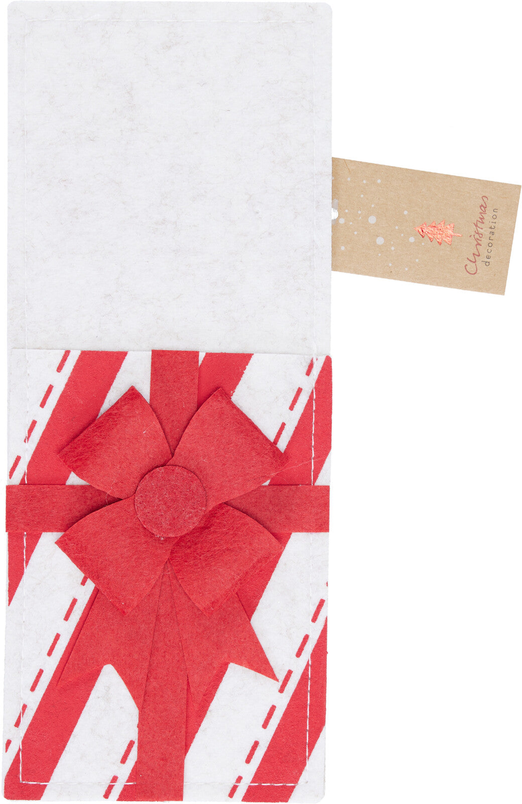 Porta-talheres de Natal 25x10 cm (imagem 3)