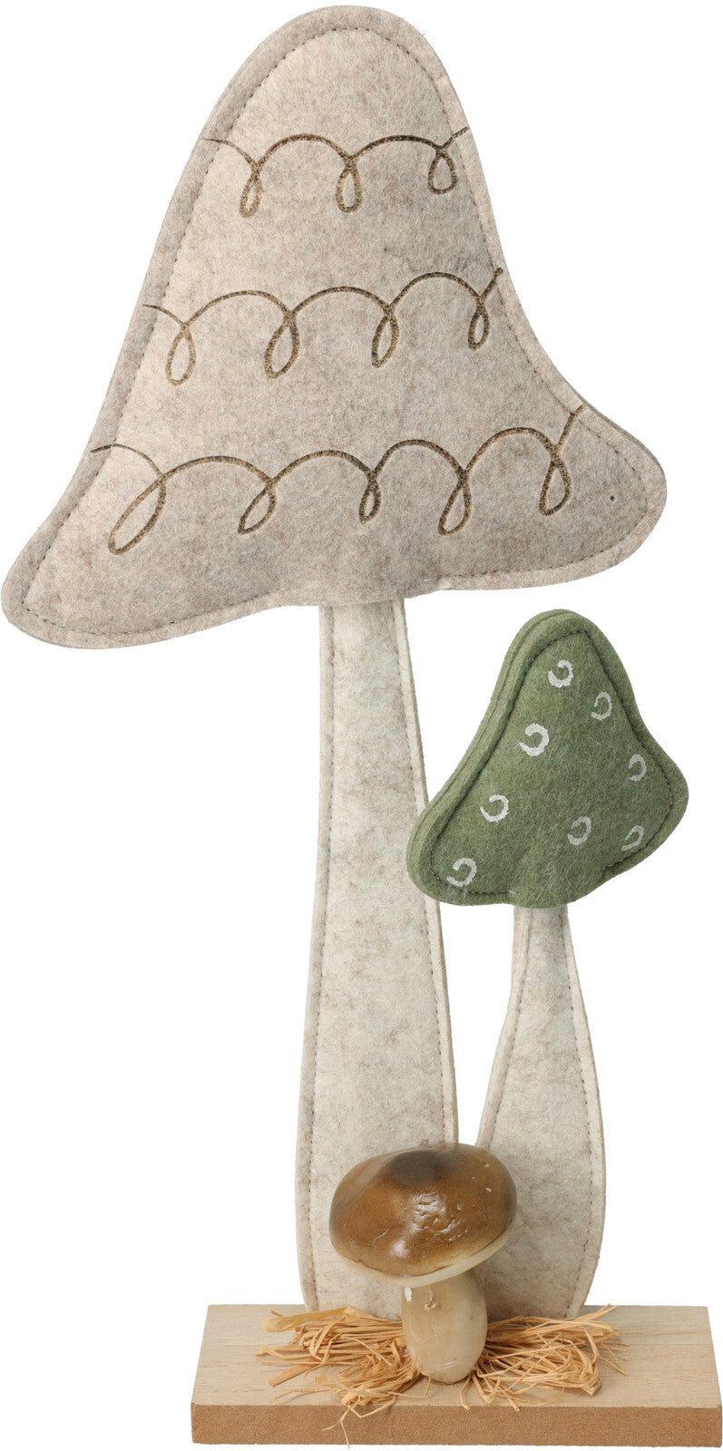 Cogumelos tecido 36 cm (imagem 4)