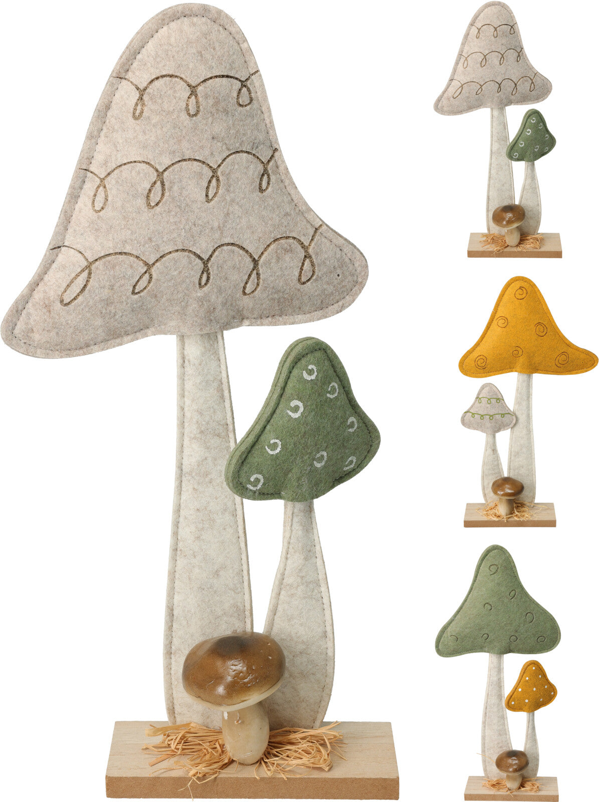COGUMELOS TECIDO 36Cm