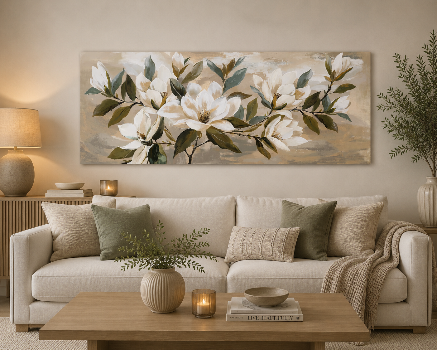 TELA FLORES 60X150Cm