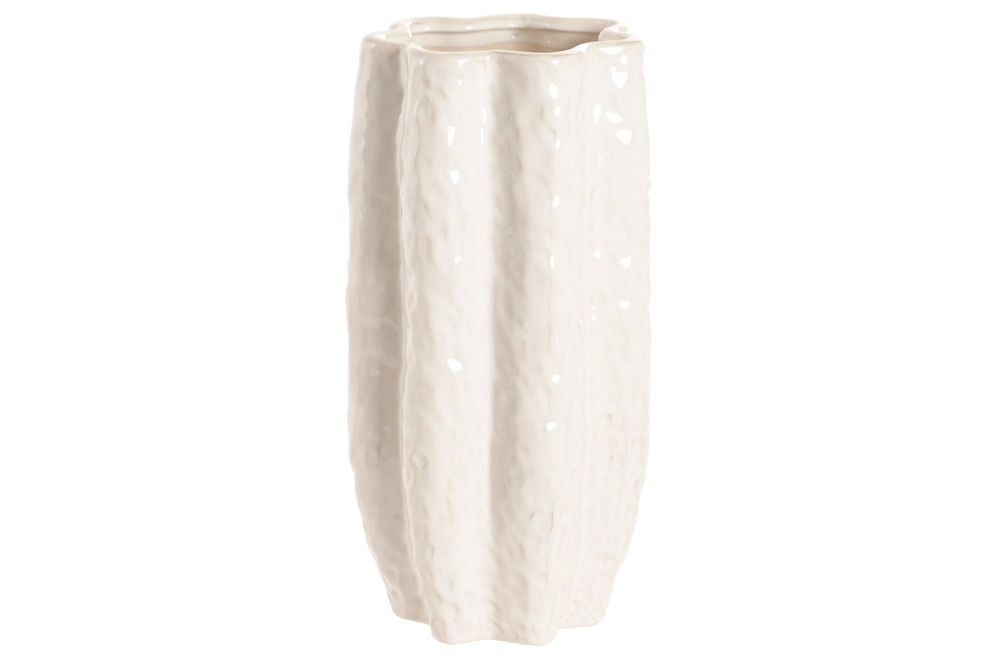 JARRA BRANCA19X19X37Cm
