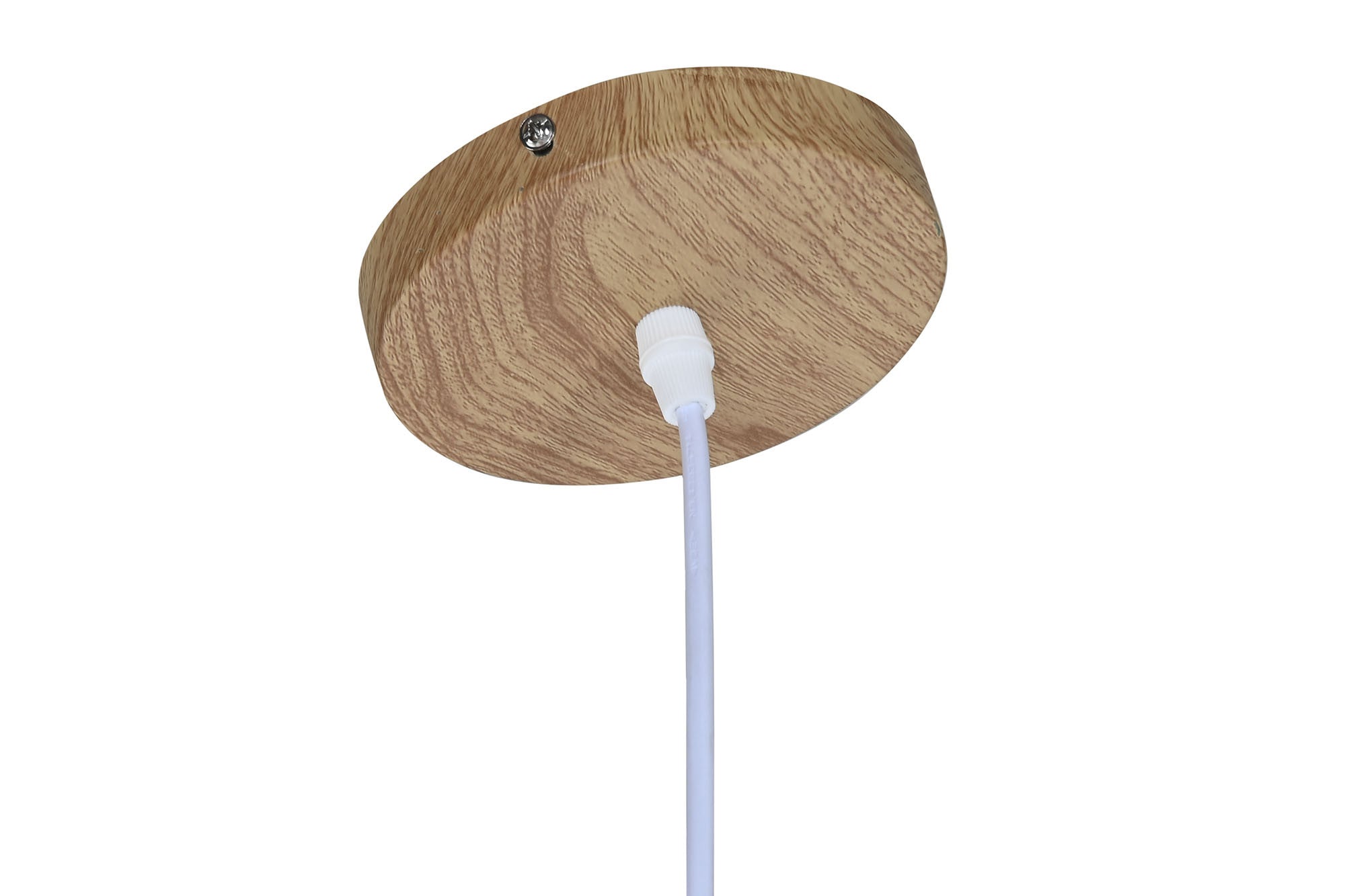 CANDEEIRO TETO BAMBU 50X50X55CM