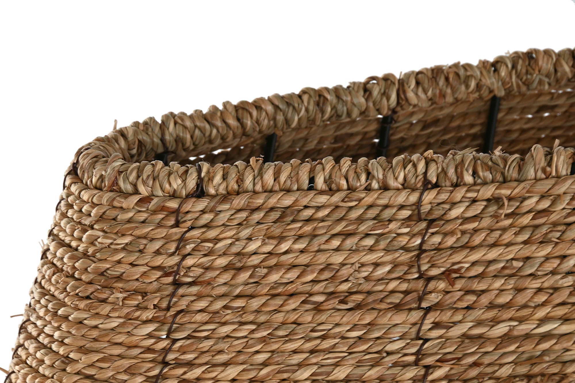 CANDEEIRO FIBRA NATURAL 100X29X27Cm