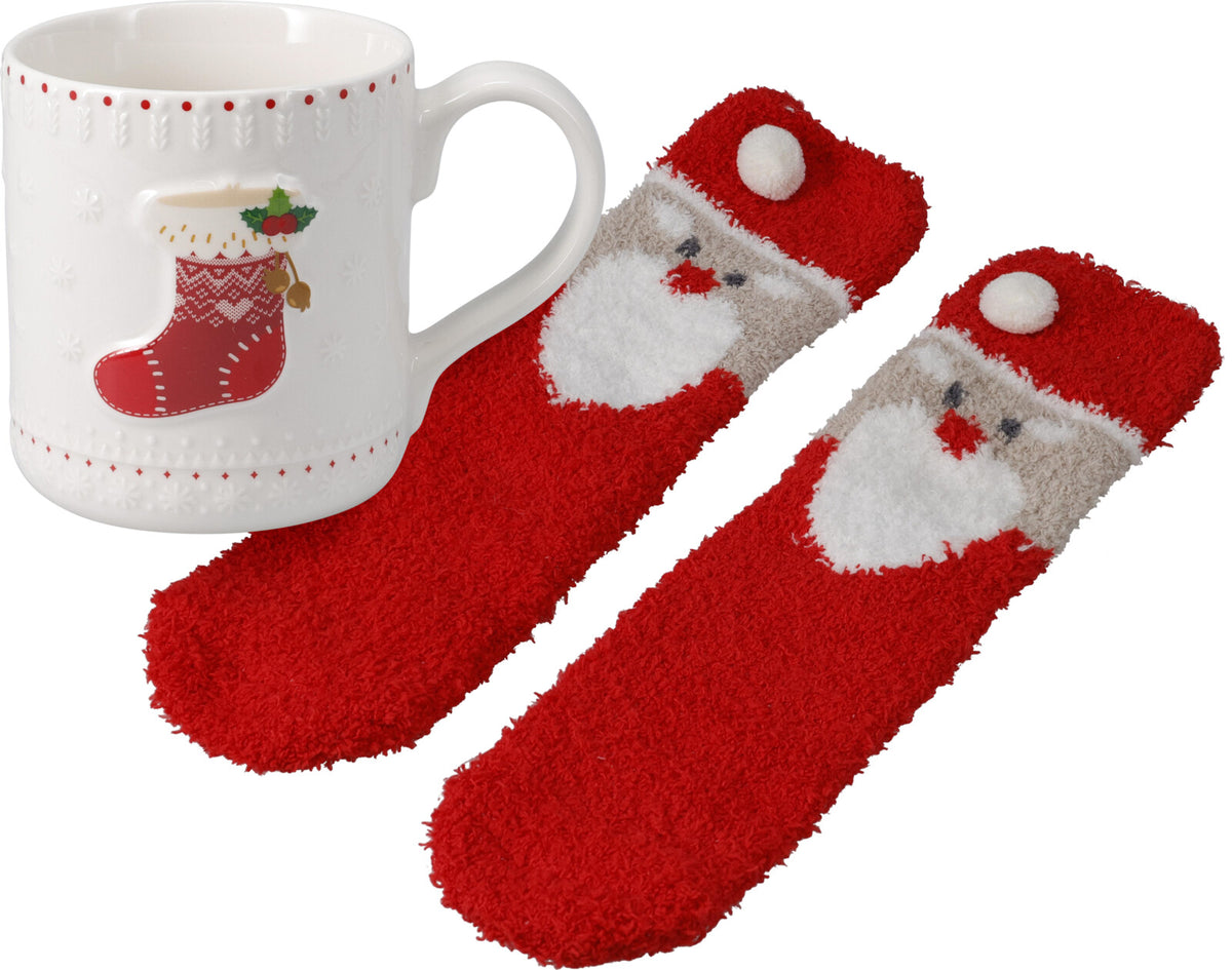 Coffret caneca 360 ml + meias de Natal (imagem 5)