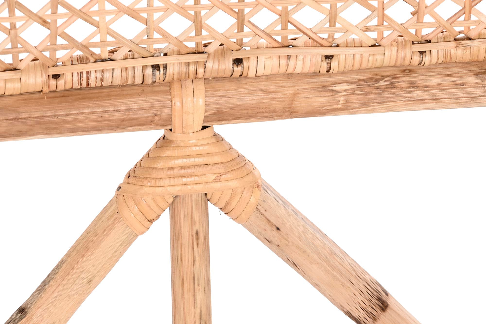 CABECEIRA CAMA RATTAN 178X4X128CM