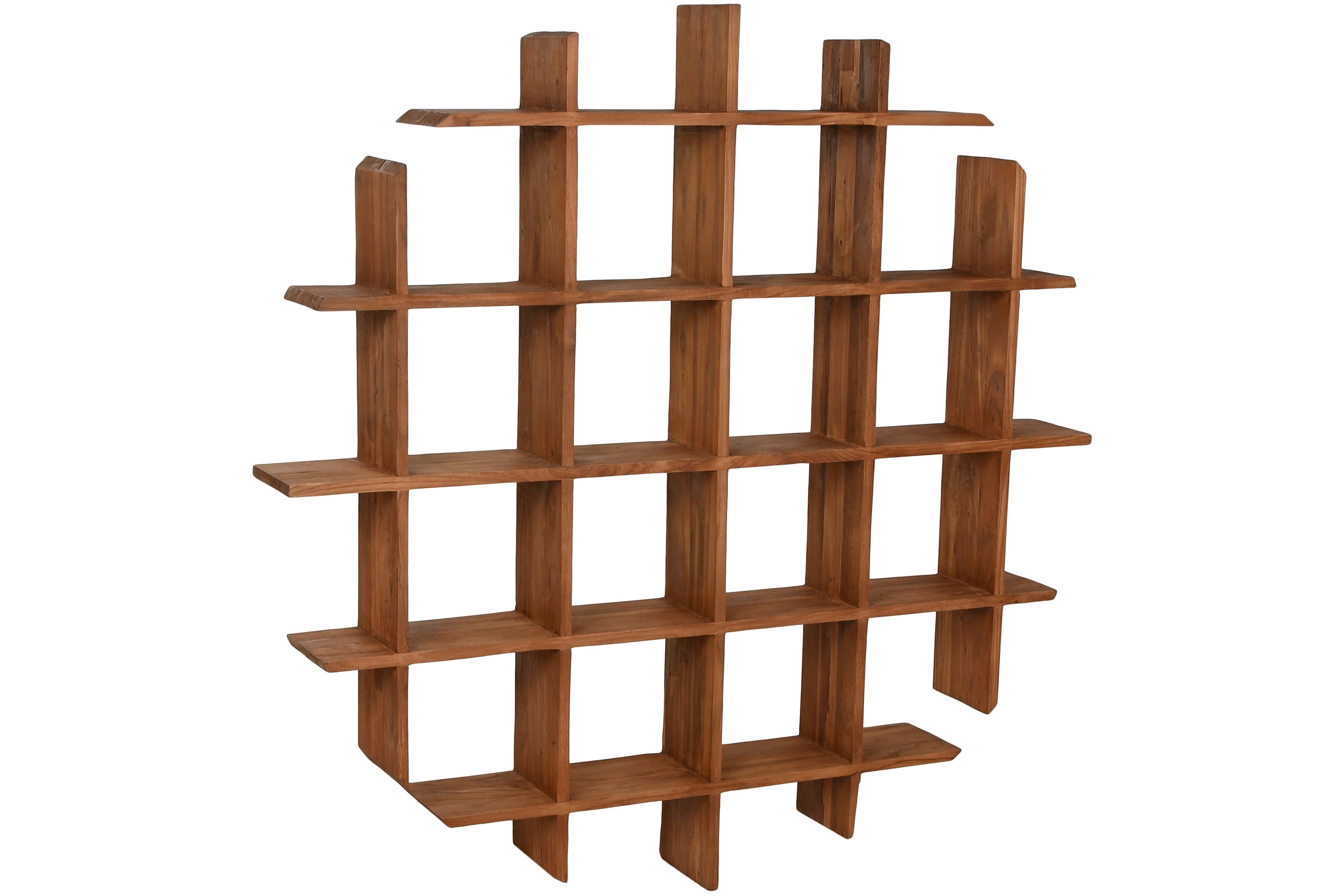 ESTANTE DE PAREDE TECA 120X15X120Cm