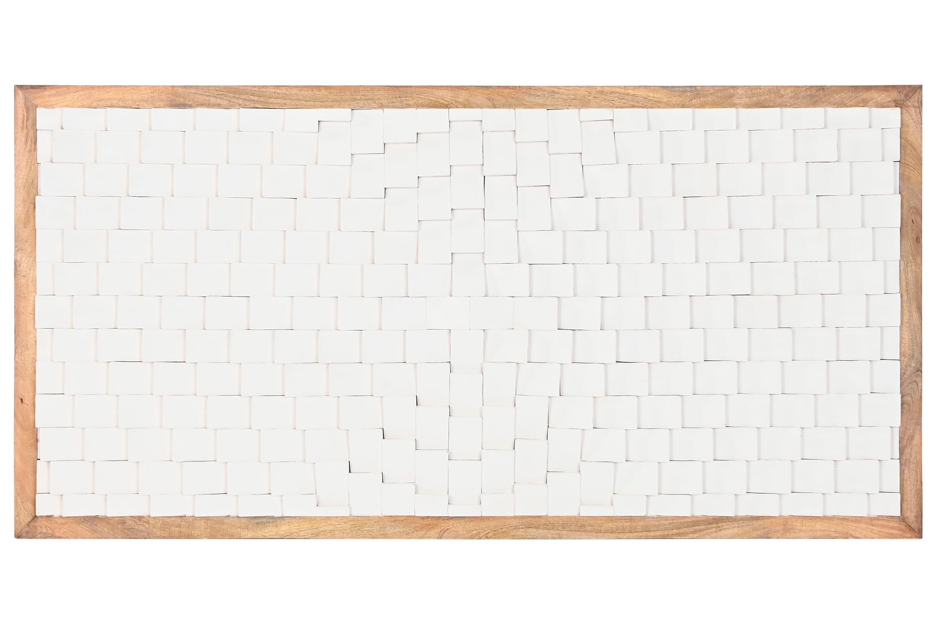 CABECEIRA CAMA MANGA BRANCO 160X5X80Cm
