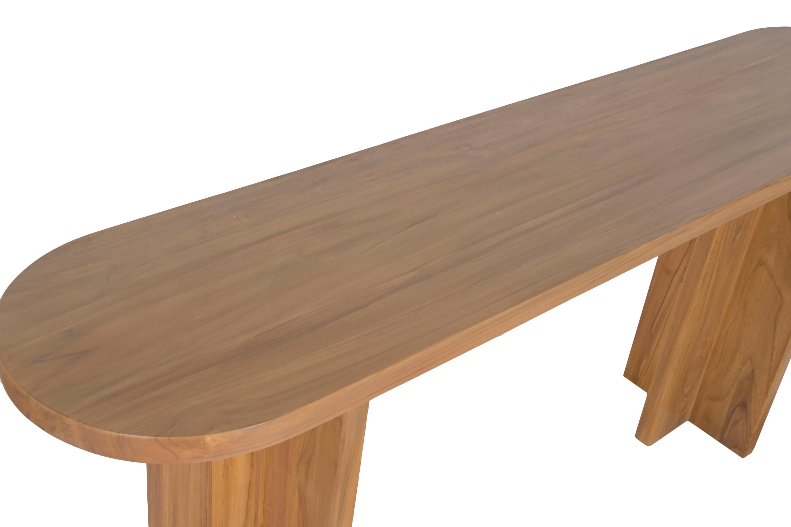 CONSOLA TECA 180X38X80Cm