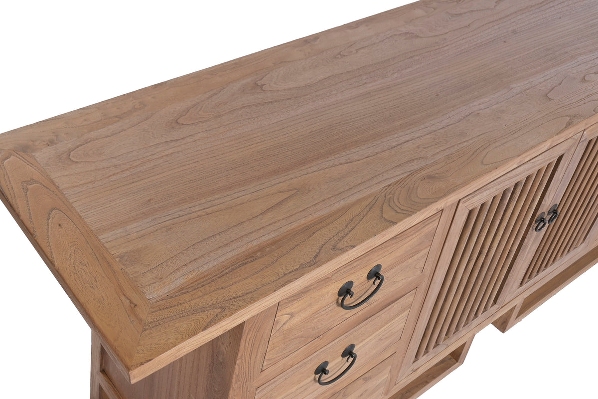 APARADOR MADEIRA OLMO 180X42X79Cm