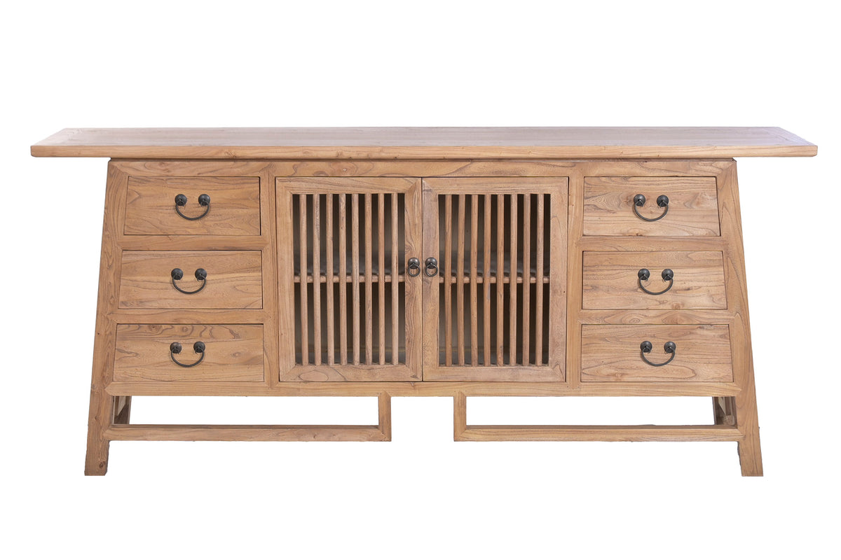 APARADOR MADEIRA OLMO 180X42X79Cm