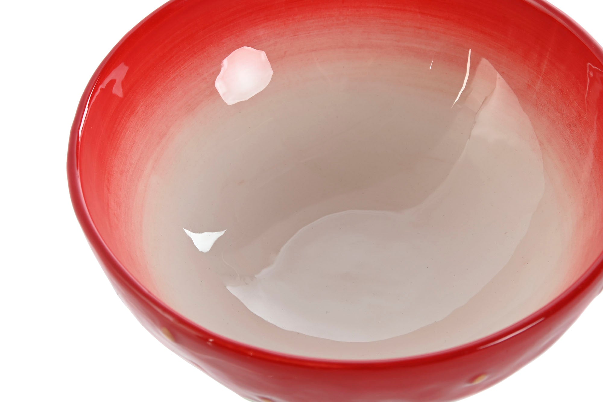 TAÇA MORANGO 15,4x15,4x6CM