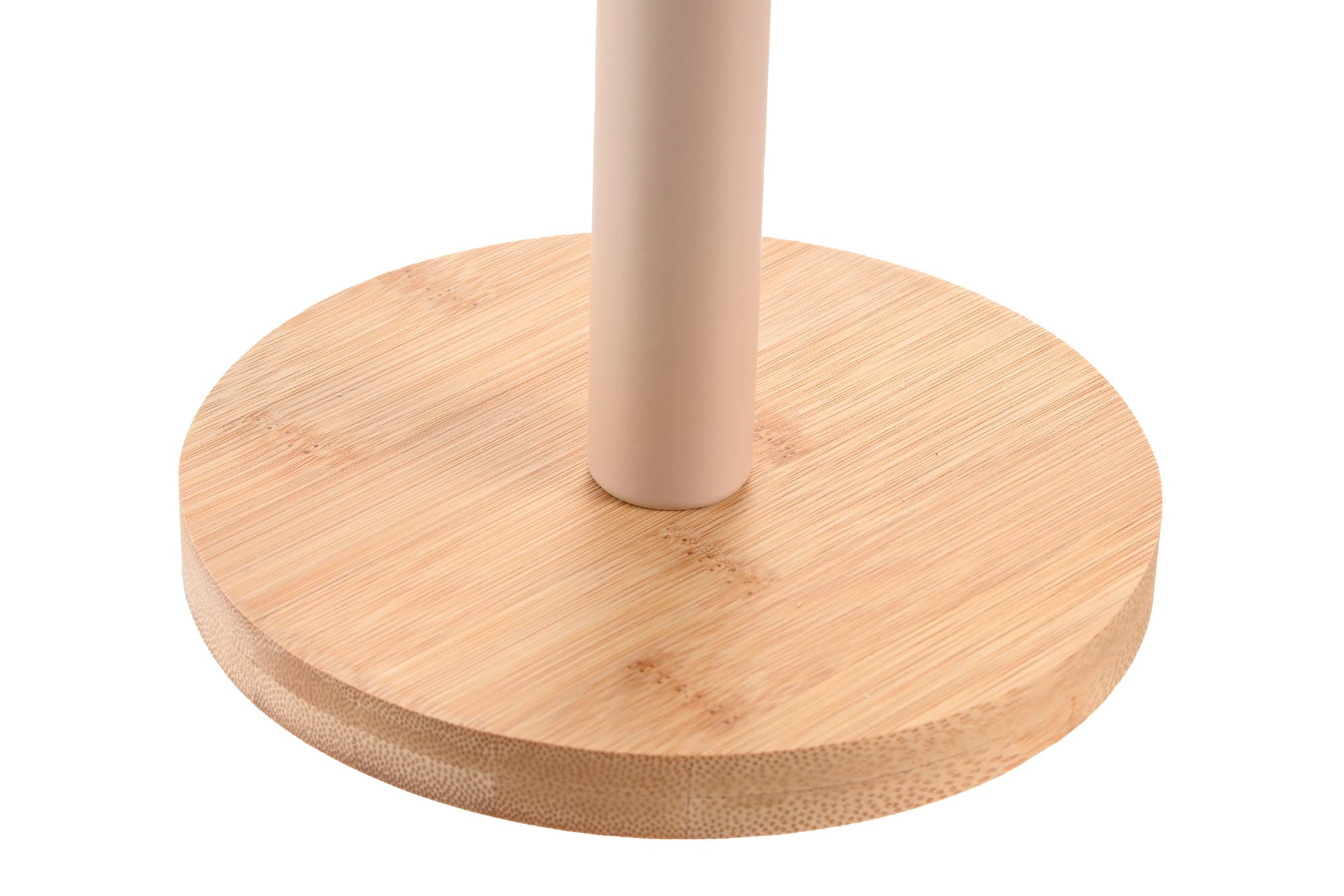 PORTA-ROLO BEGE/BAMBU 15X15X34CM