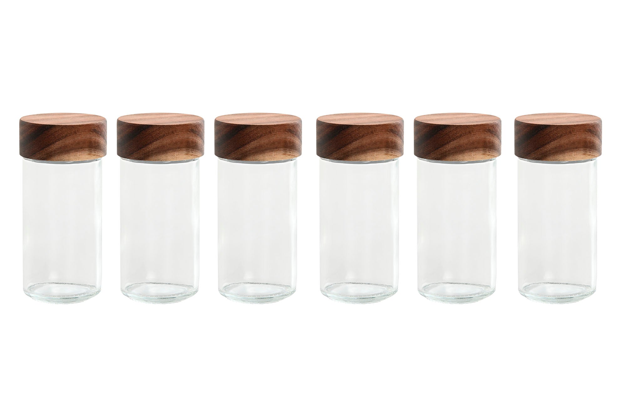CONJ. 6 FRASCOS VIDRO 19X10XX11CM 90ML