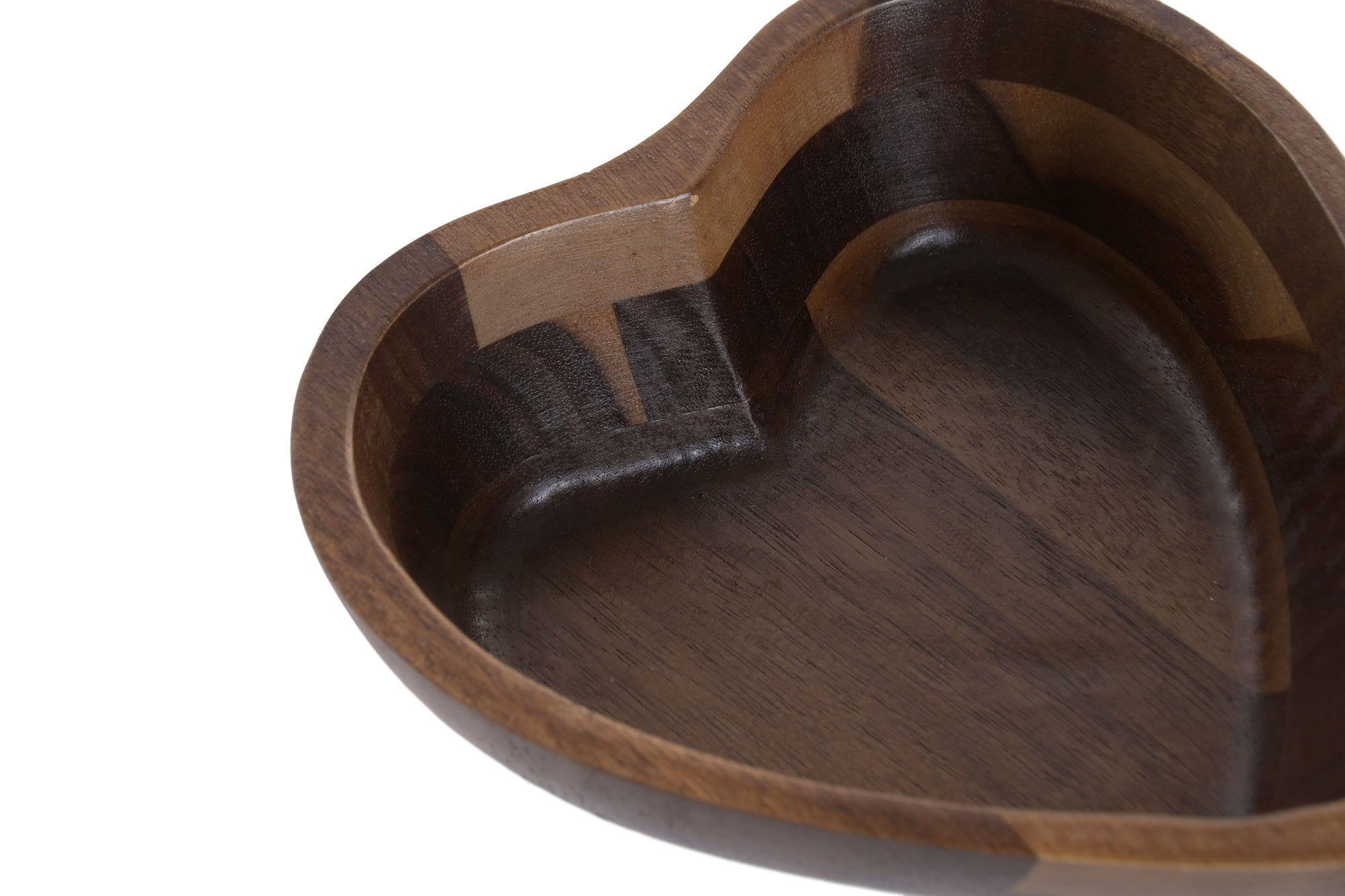 BANDEJA CORAÇÃO ACÁCIA 17X17X5,5Cm