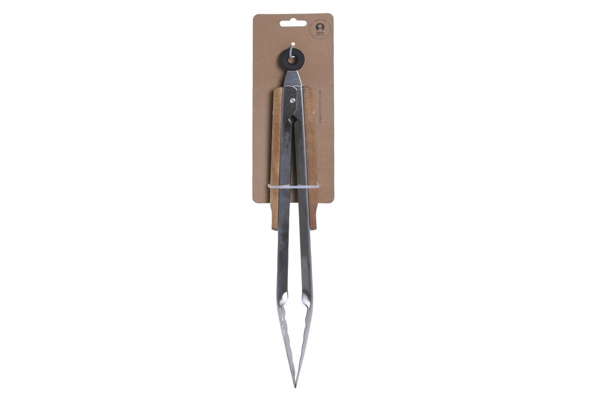 UTENSÍLIO COZINHA INOX/ACÁCIA 5X4X33Cm
