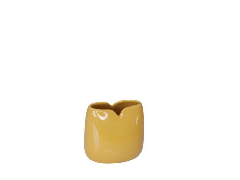 JARRA AMARILLA 11X8X11CM