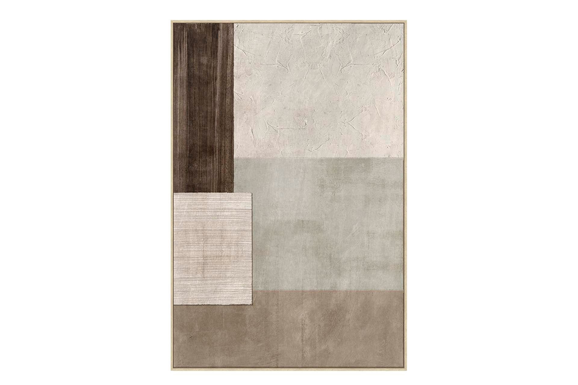 QUADRO BEGE 83X123CM