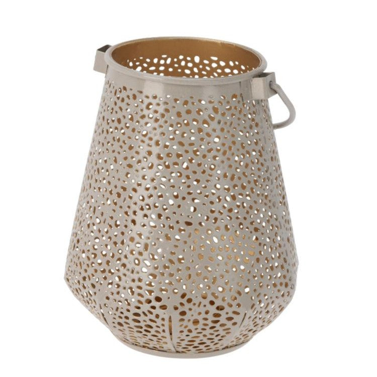 LANTERNA TAUPE10X10X15 CM