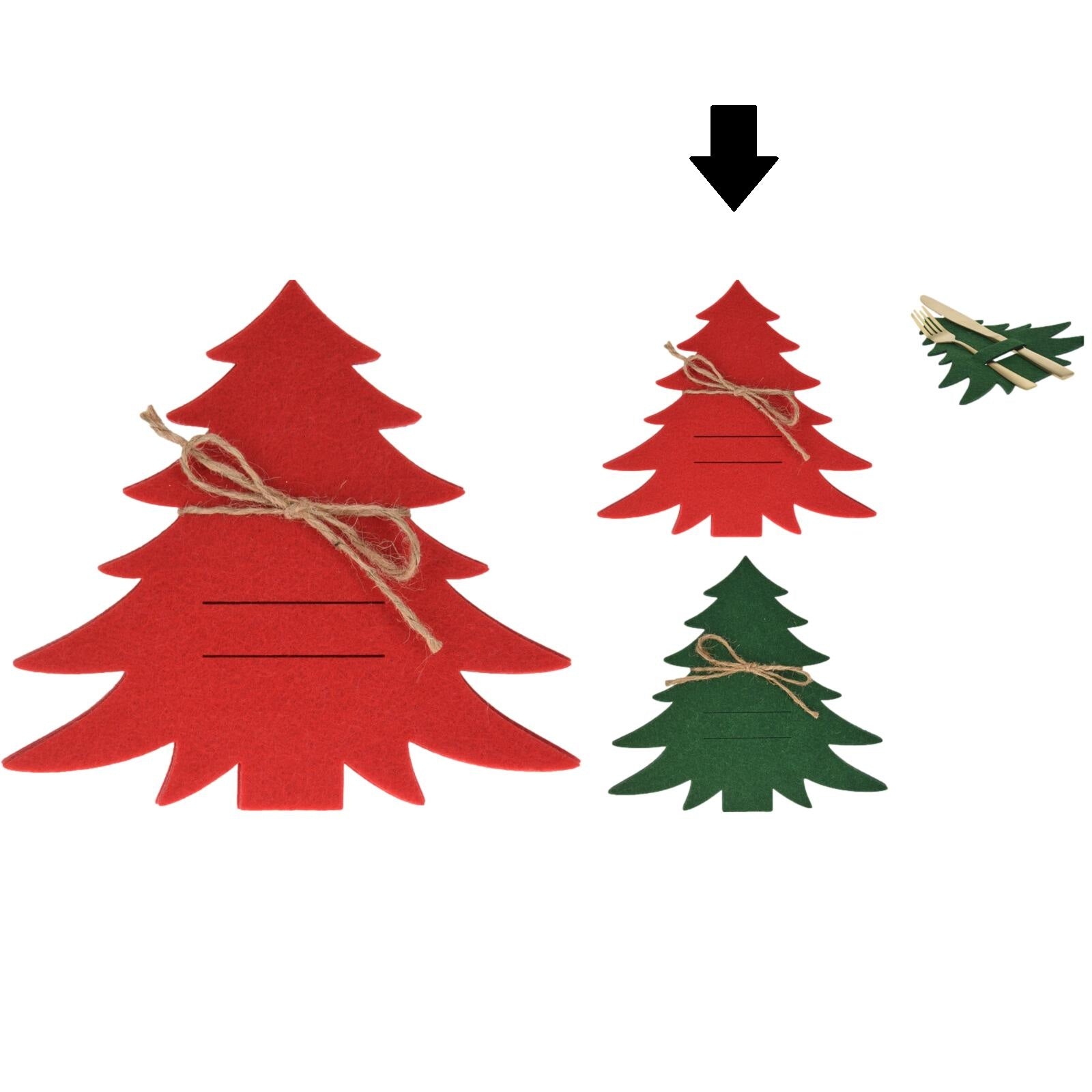 SUPORTE P/ TALHERES ÁRVORE VERMELHA