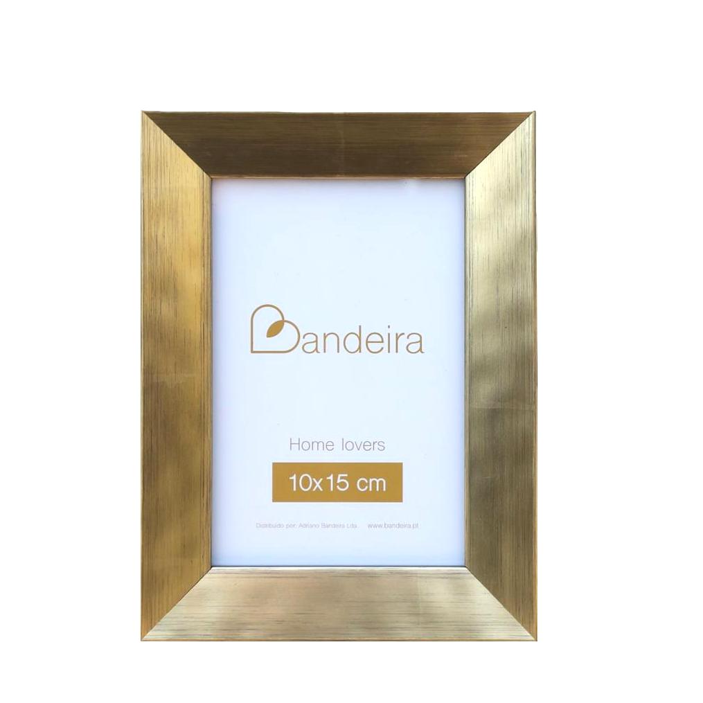 MOLDURA DOURADA 10X15CM