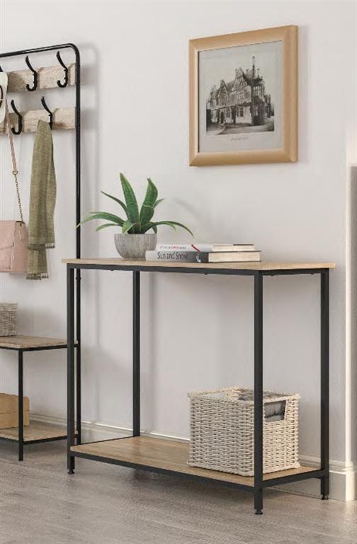 CONSOLA MADEIRA/METAL 106X35X81Cm