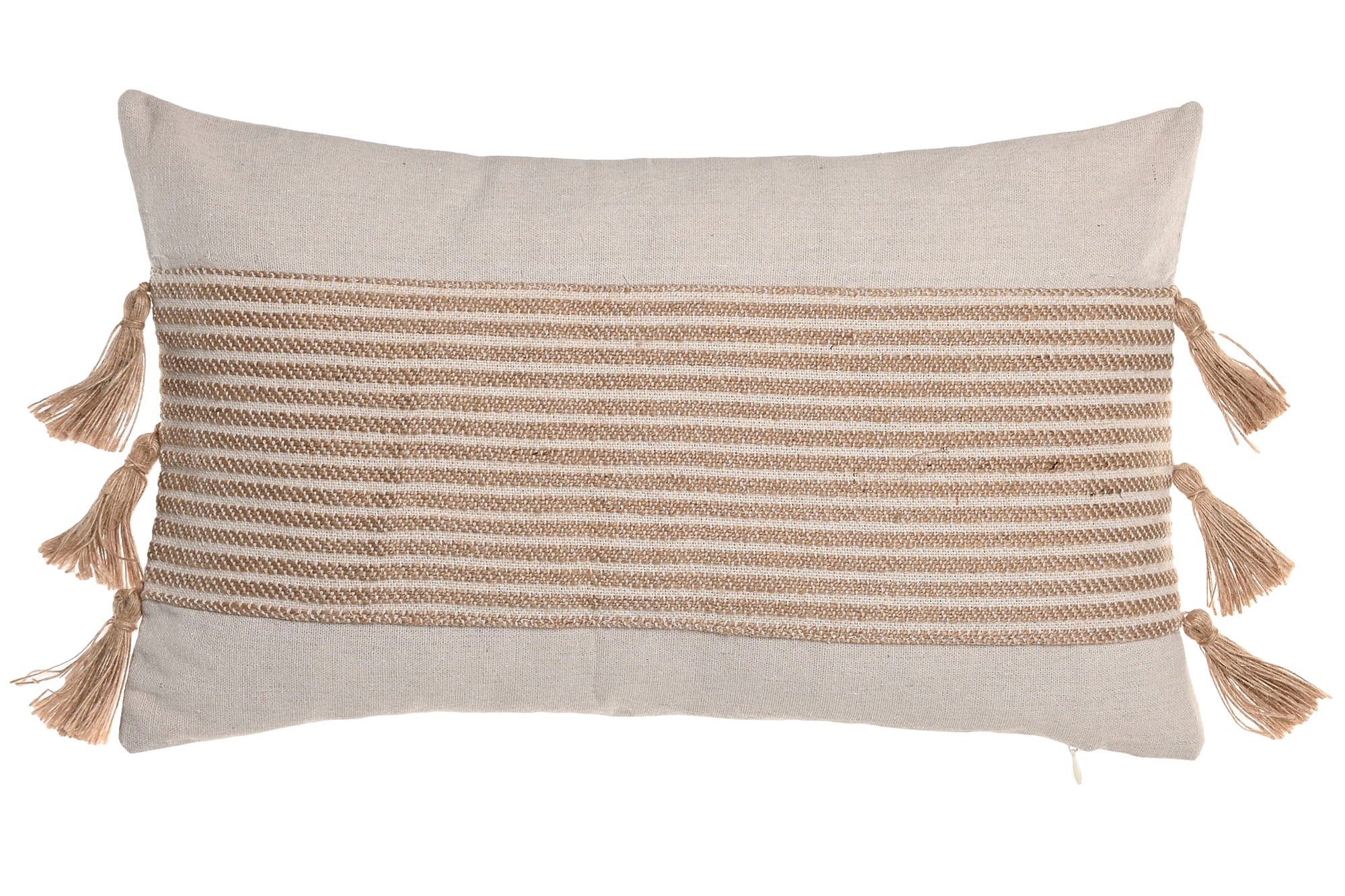 ALMOFADA BEGE 30X50Cm