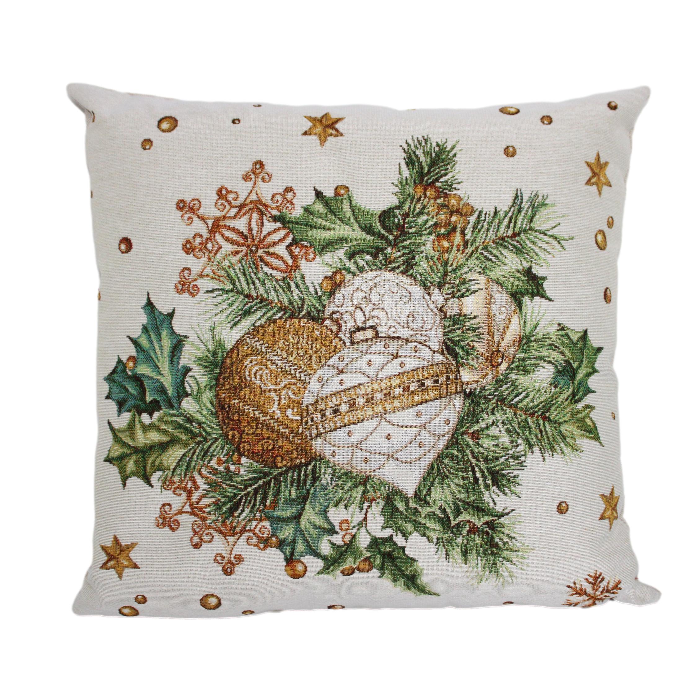 ALMOFADA CENTRO NATAL 45X45CM