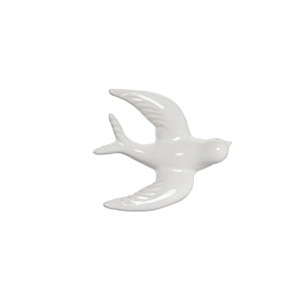 ANDORINHA BRANCA 12X11CM