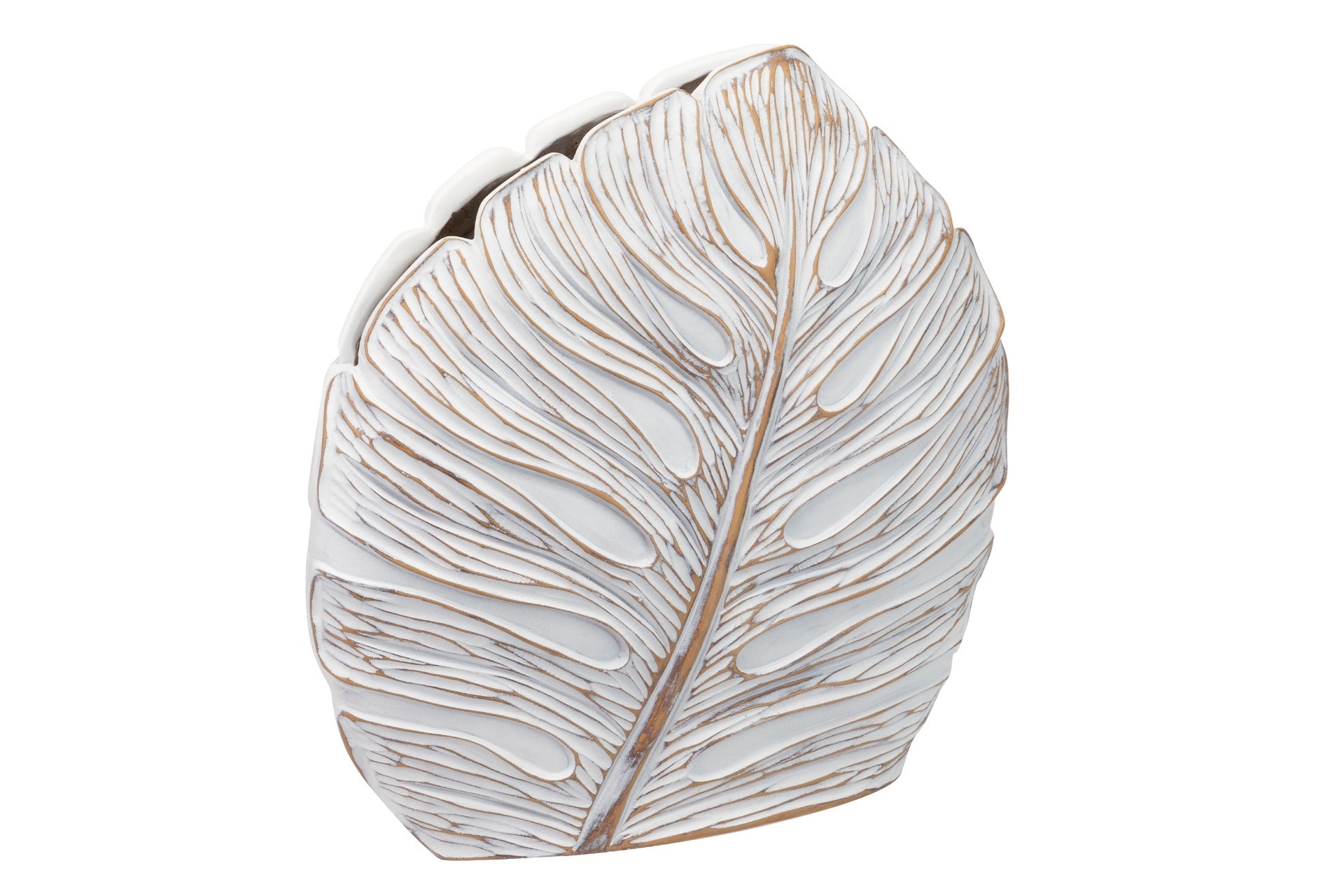 JARRA FOLHAS 40X16X42 CM