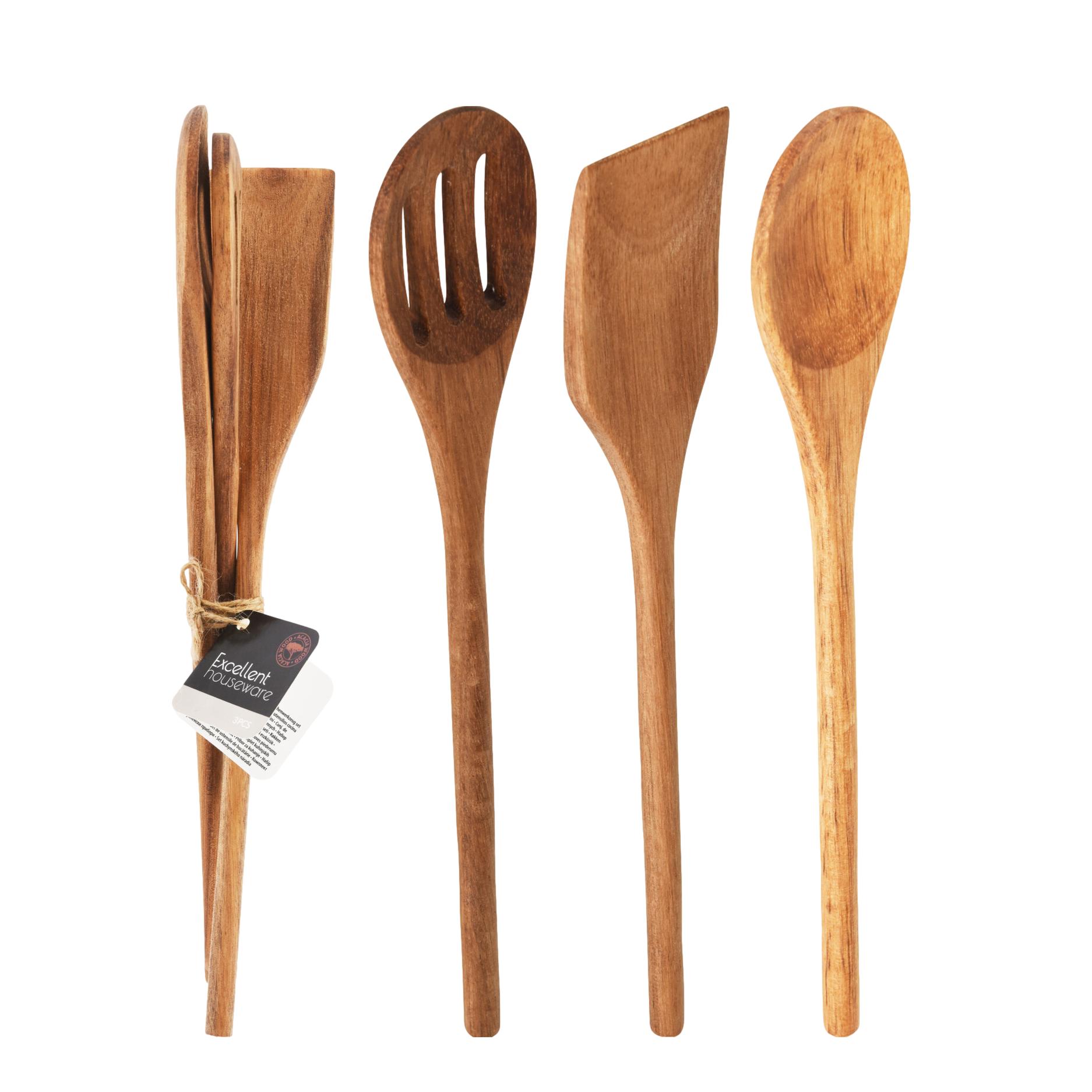 UTENSÍLIOS DE COZINHA DE MADEIRA