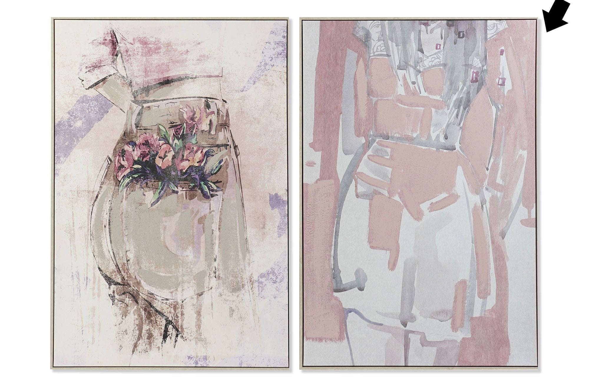 CUADRO MUJER 83X123CM