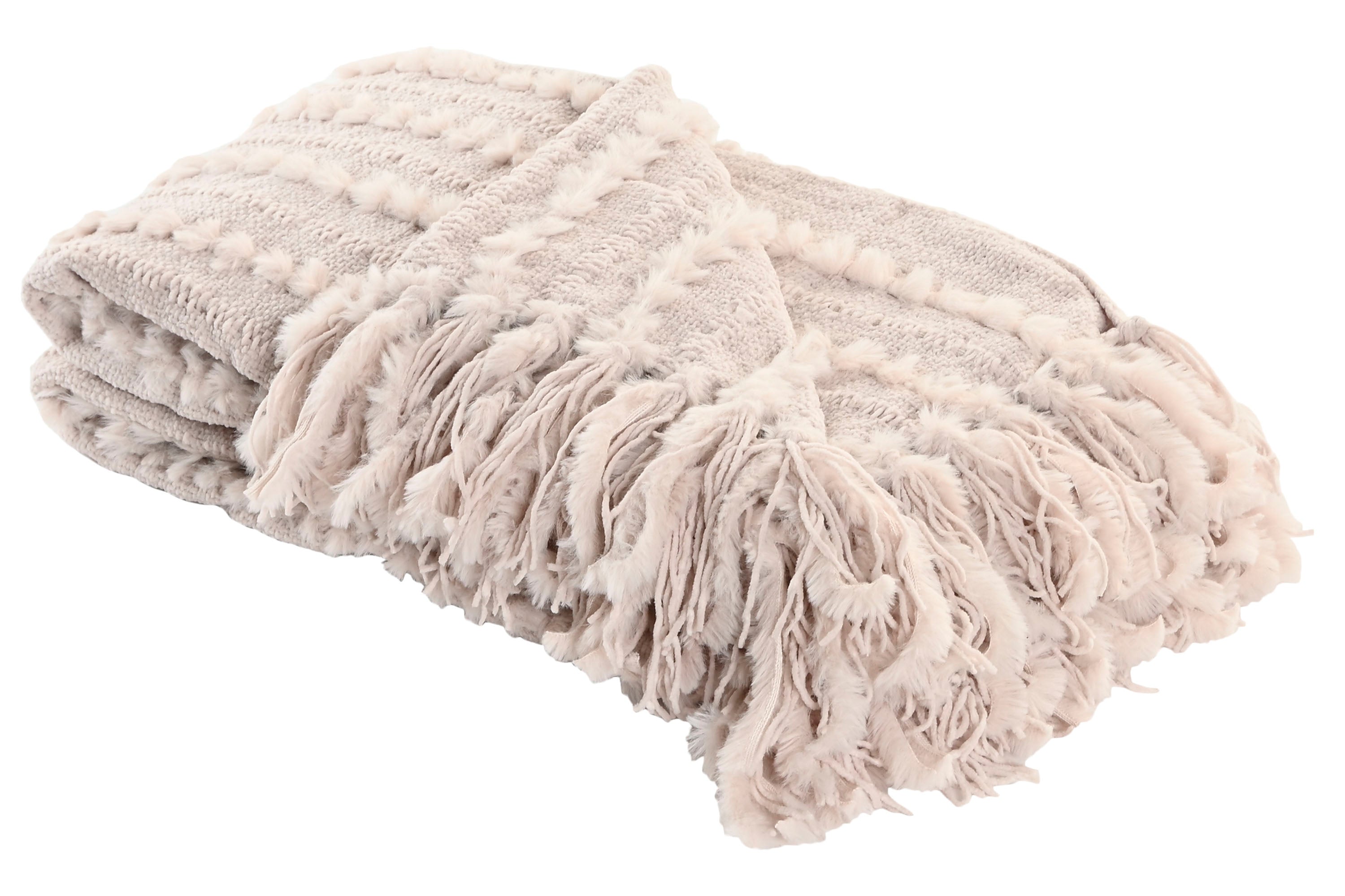 MANTA BEGE 130x170CM