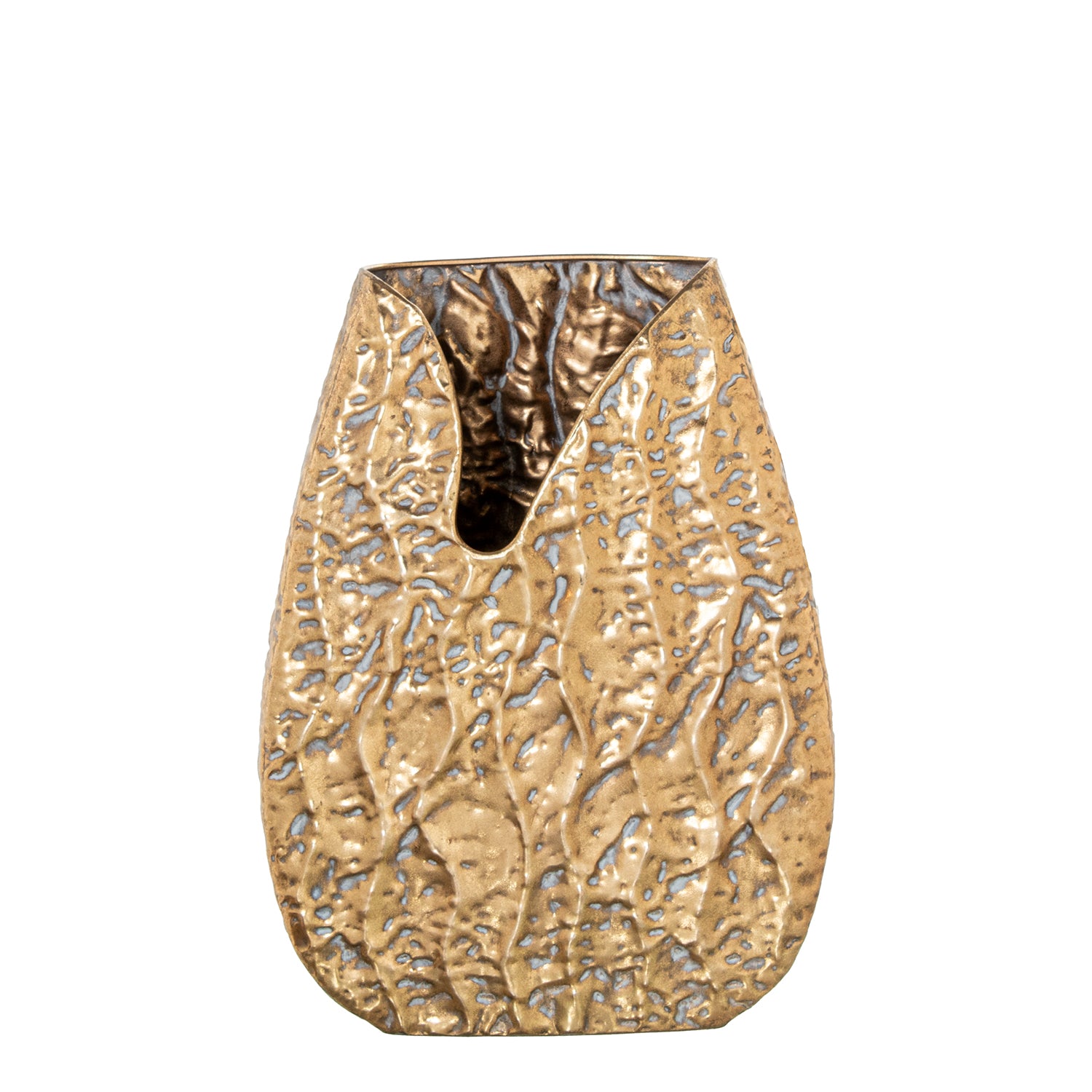 JARRA DOURADA 24X11X33CM