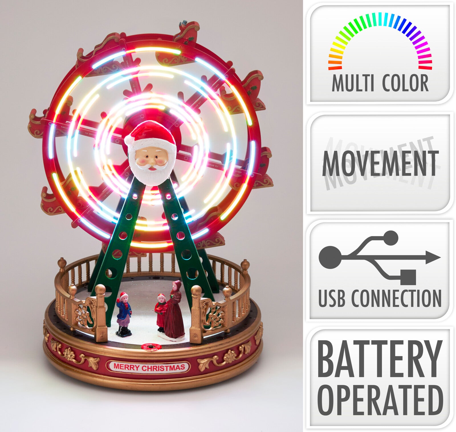 RODA GIGANTE C/ LED 28Cm