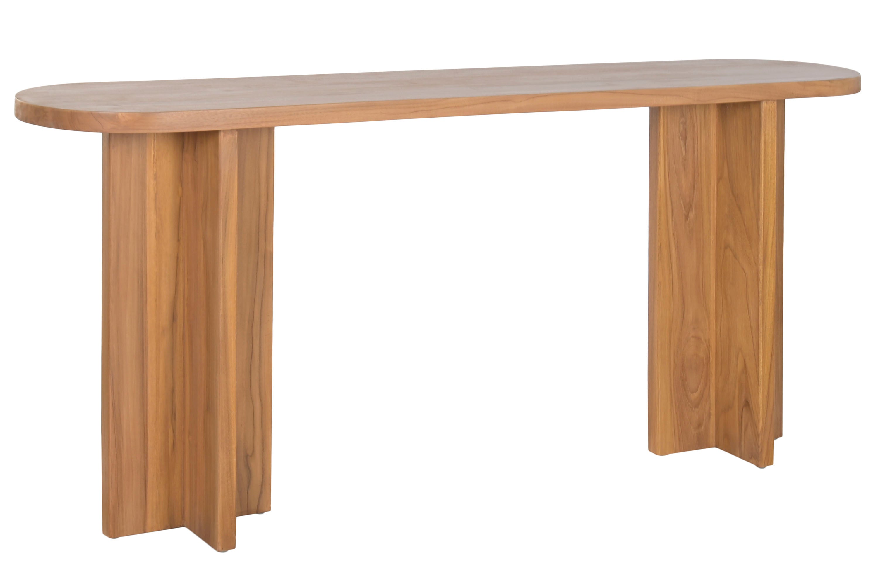 CONSOLA TECA 180X38X80Cm