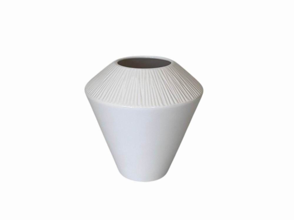 JARRA BRANCA 16X16CM