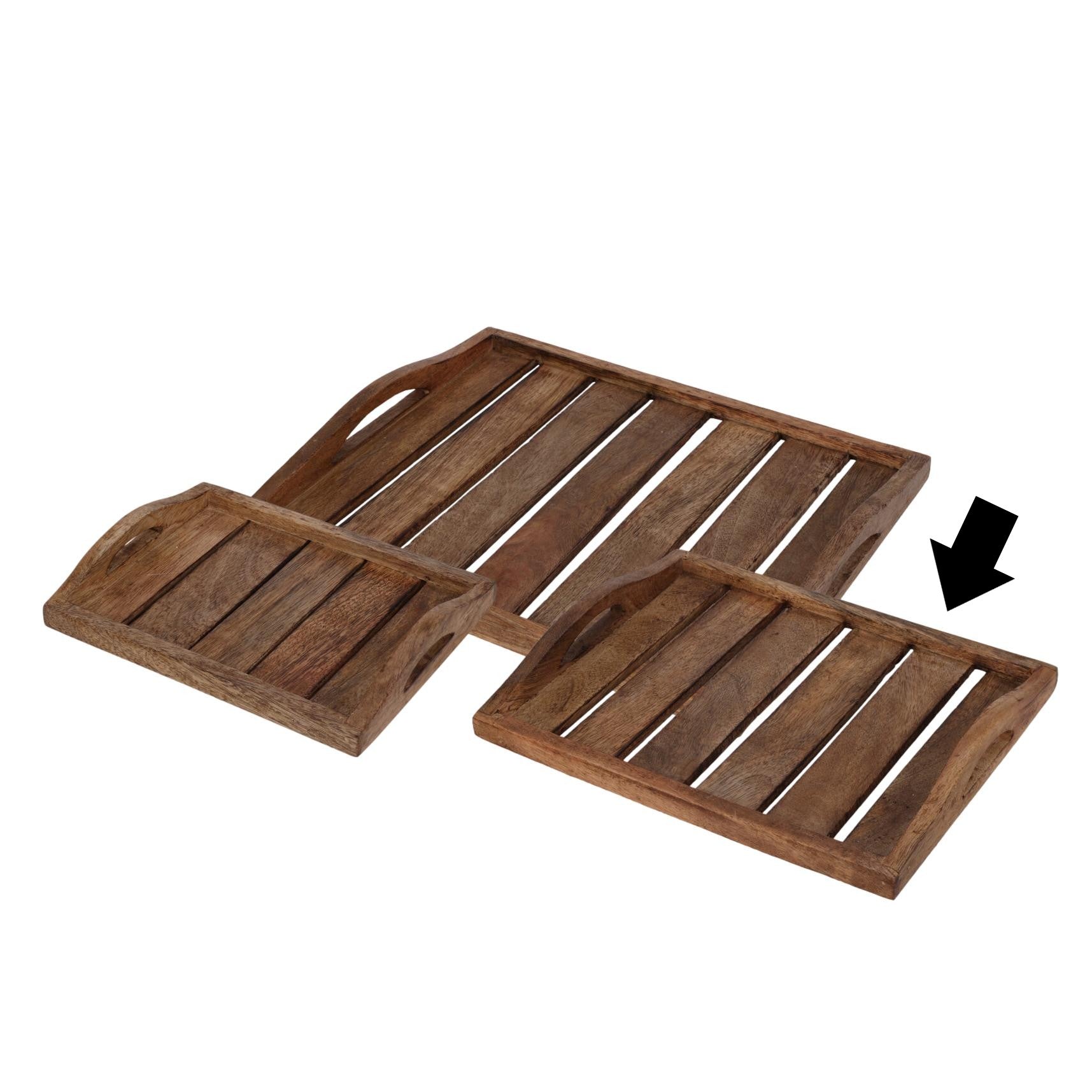 BANDEJA MADEIRA 25X20X2 CM