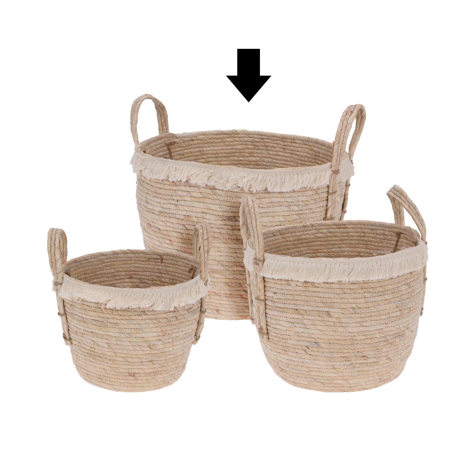 CESTO NATURAL C/ FRANJAS