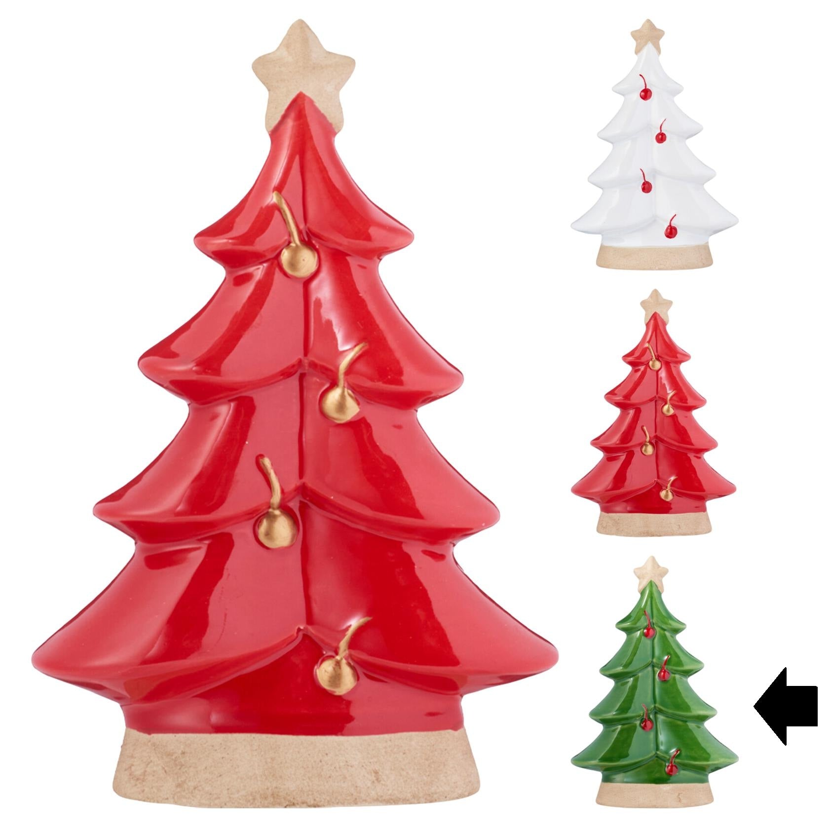 ÁRVORE NATAL VERDE 17,5Cm